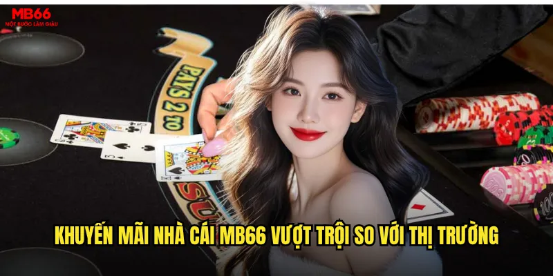 Khuyến mãi nhà cái MB66 có thực sự hấp dẫn và uy tín không? 1 Khuyến mãi nhà cái MB66 vượt trội so với thị trường